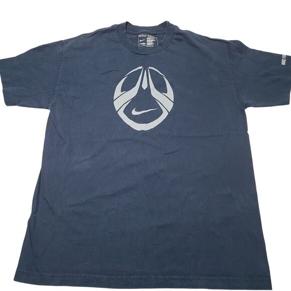 Nike Football T-shirt Men's Size Large Blue Short Sleeve - Picture 1 of 6